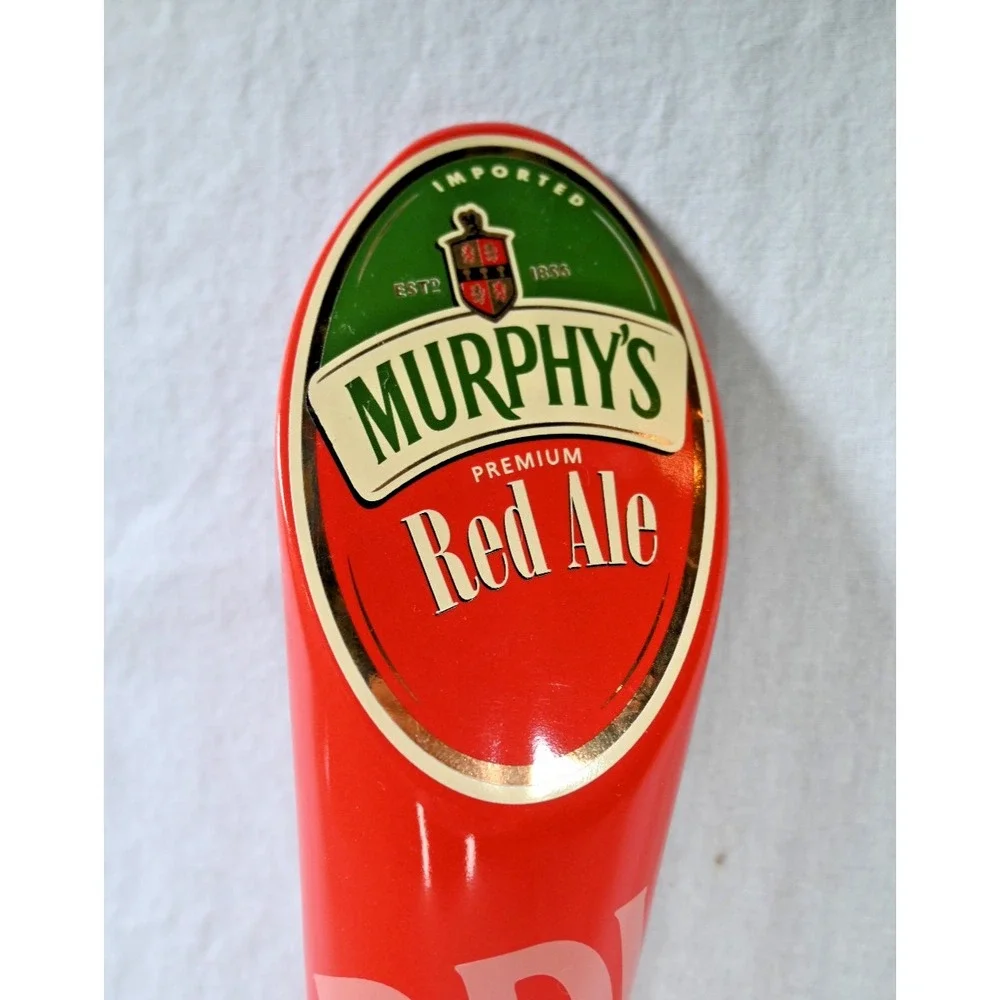 Murphy's Premium Red Ale Beer Tap Handle 11-5/8